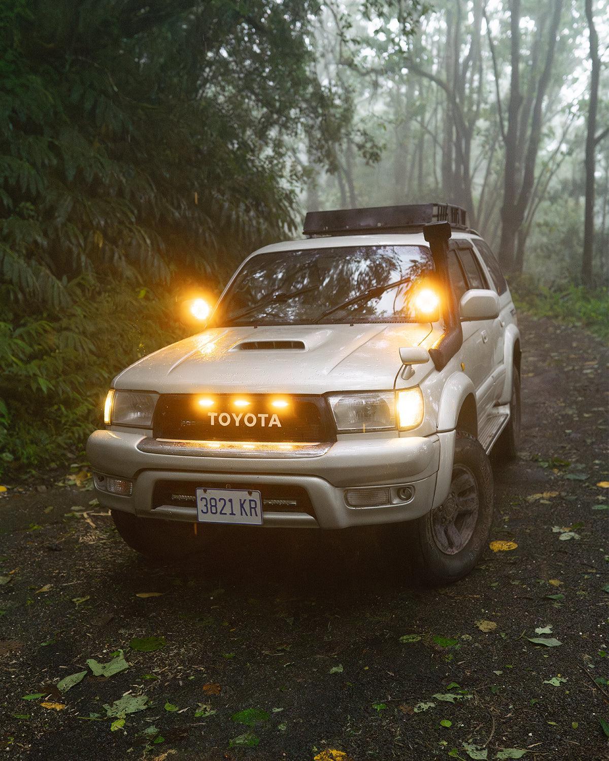 CUBE-Z Series 4 Inch Spot LED Pod Lights Off Road Lights with White DRL & Amber Turn Signal Lights - Image 11