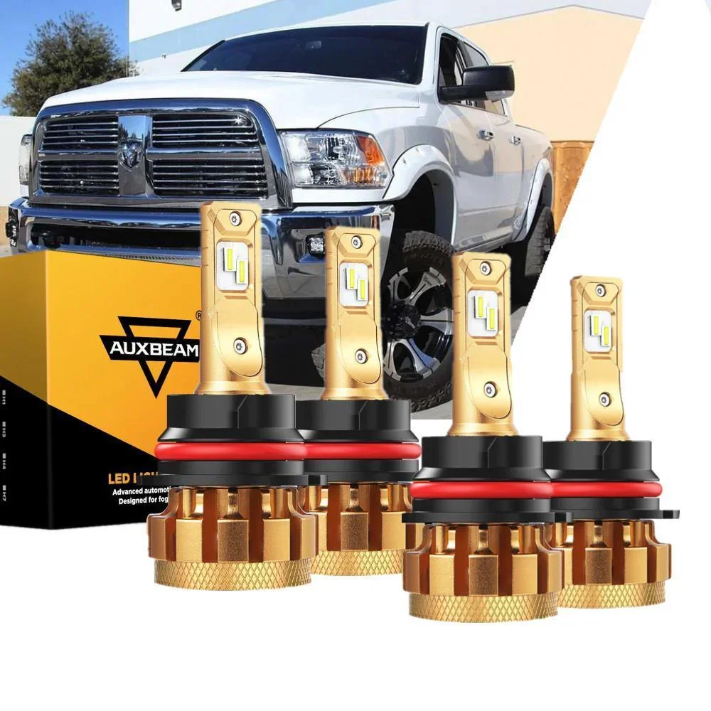 For 2000-2001 Dodge Ram 2500(with 4 headlamps) F-16 Plus Series Built-in Canbus Automotive Grade 14000LM LED Light Bulbs High Low Beam Bundle - Image 10