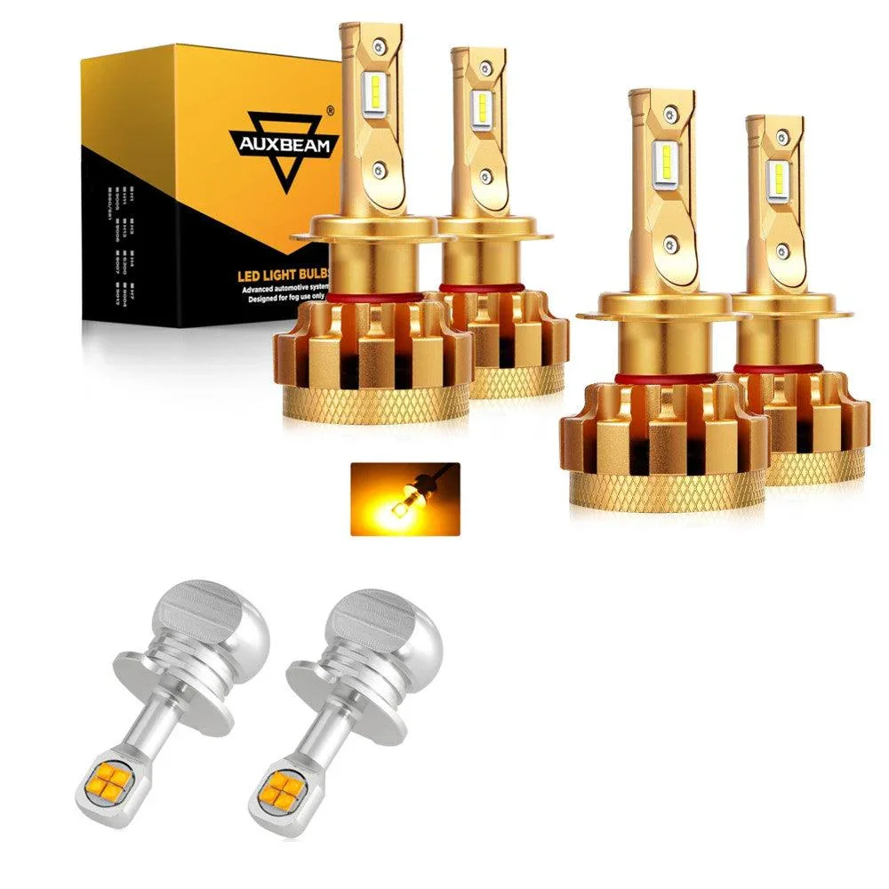 For 2000-2001 Hyundai Sonata F-16 Plus Series Built-in Canbus Automotive Grade 14000LM LED Light Bulbs High Low Beam Bundle - Image 11