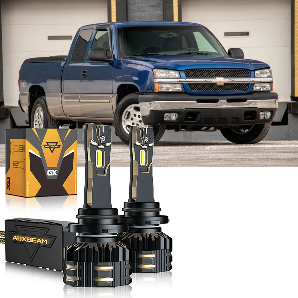 Fro 2003-2006 Chevrolet Silverado 1500 9005 9006 LED Headlight Bulbs Bundle - Image 14