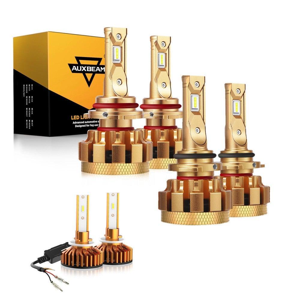 For 2000-2002 GMC Sierra 2500 F-16 Plus Series Built-in Canbus Automotive Grade 14000LM LED Light Bulbs High Low Beam Bundle - Image 8