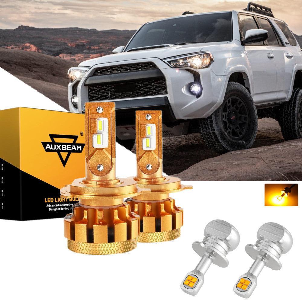 For 2000-2002 Toyota 4Runner F-16 Plus Series Built-in Canbus Automotive Grade 14000LM LED Light Bulbs High Low Beam Bundle - Image 2