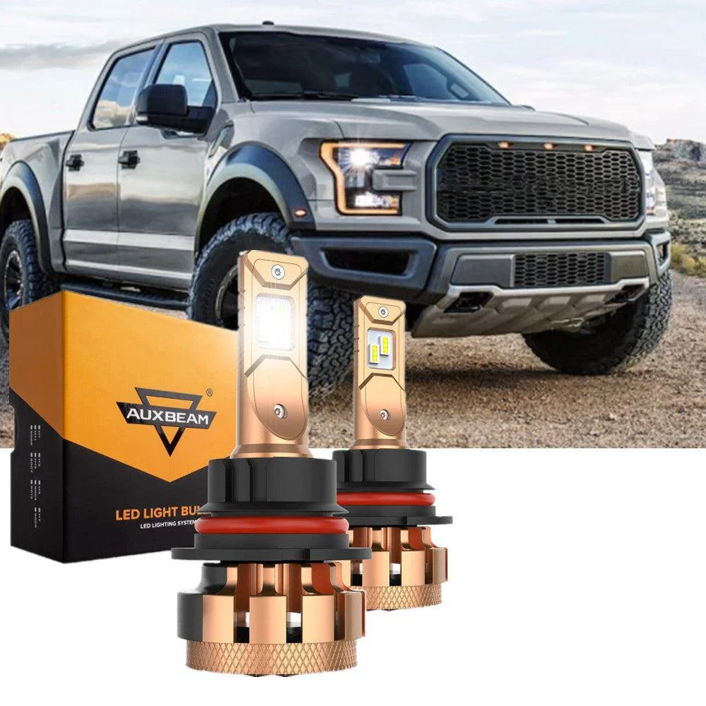 For 2000-2003 Ford F150 F-16 Plus Series 9007 Built-in Canbus Automotive Grade 14000LM LED Light Bulbs High Low Beam Bundle - Image 13