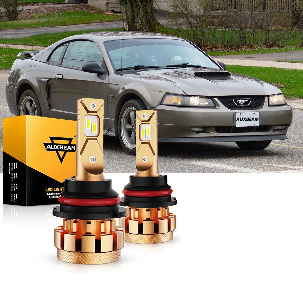 For 2000-2004 Ford Mustang F-16 Plus Series Built-in Canbus Automotive Grade 14000LM LED Light Bulbs High Low Beam Bundle - Image 10