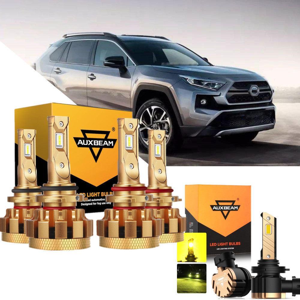 For 2000 Toyota RAV4 F-16 Plus Series Built-in Canbus Automotive Grade 14000LM LED Light Bulbs High Low Beam Bundle - Image 2