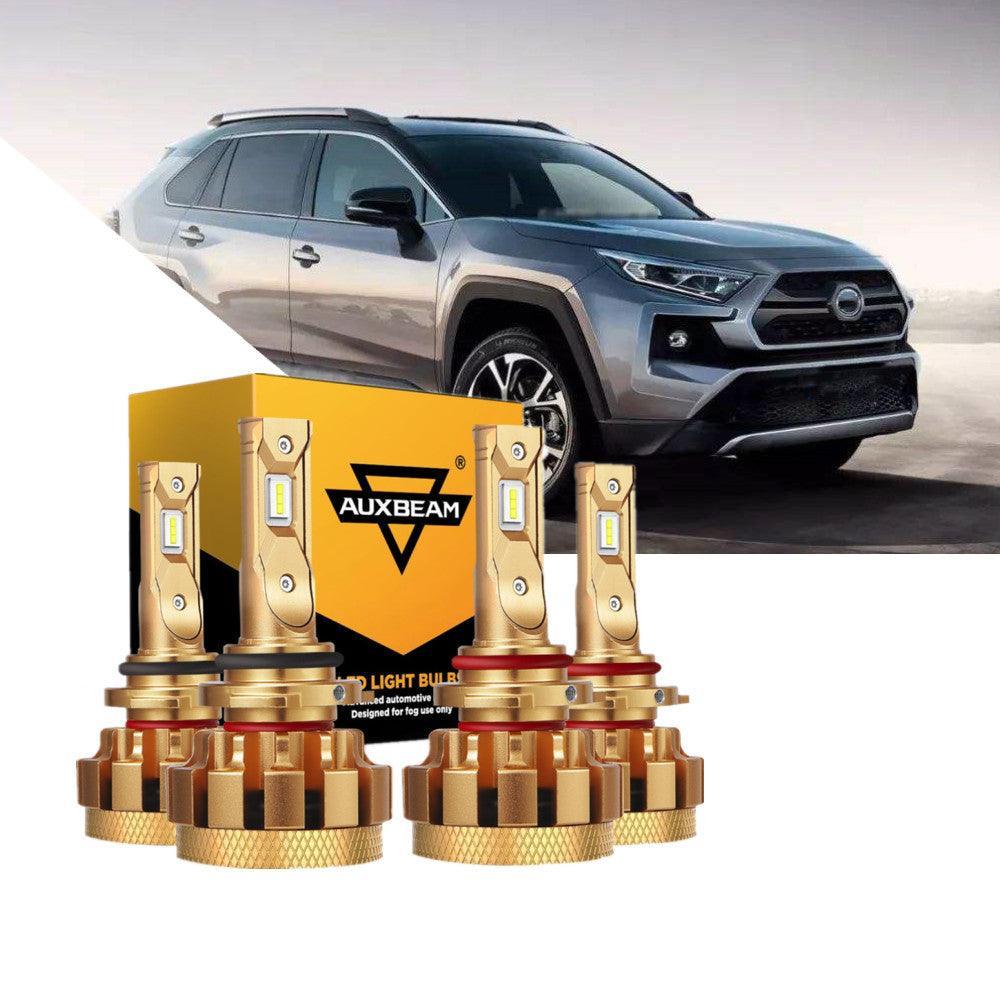 For 2000 Toyota RAV4 F-16 Plus Series Built-in Canbus Automotive Grade 14000LM LED Light Bulbs High Low Beam Bundle - Image 9