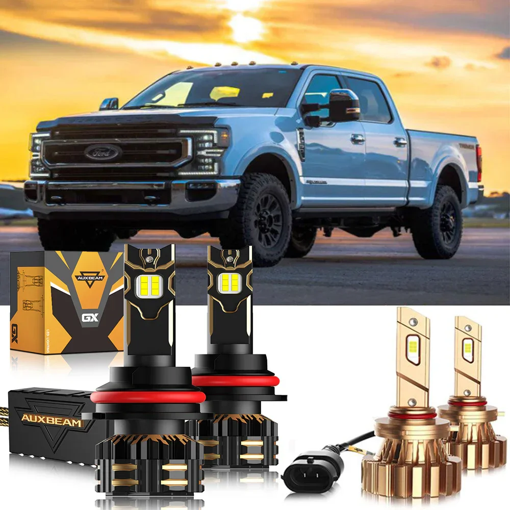 For 2001-2004 Ford F-250 Super Duty 9007 LED Headlight Bulbs - Image 24