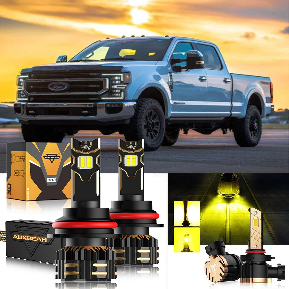 For 2001-2004 Ford F-250 Super Duty 9007 LED Headlight Bulbs - Image 25
