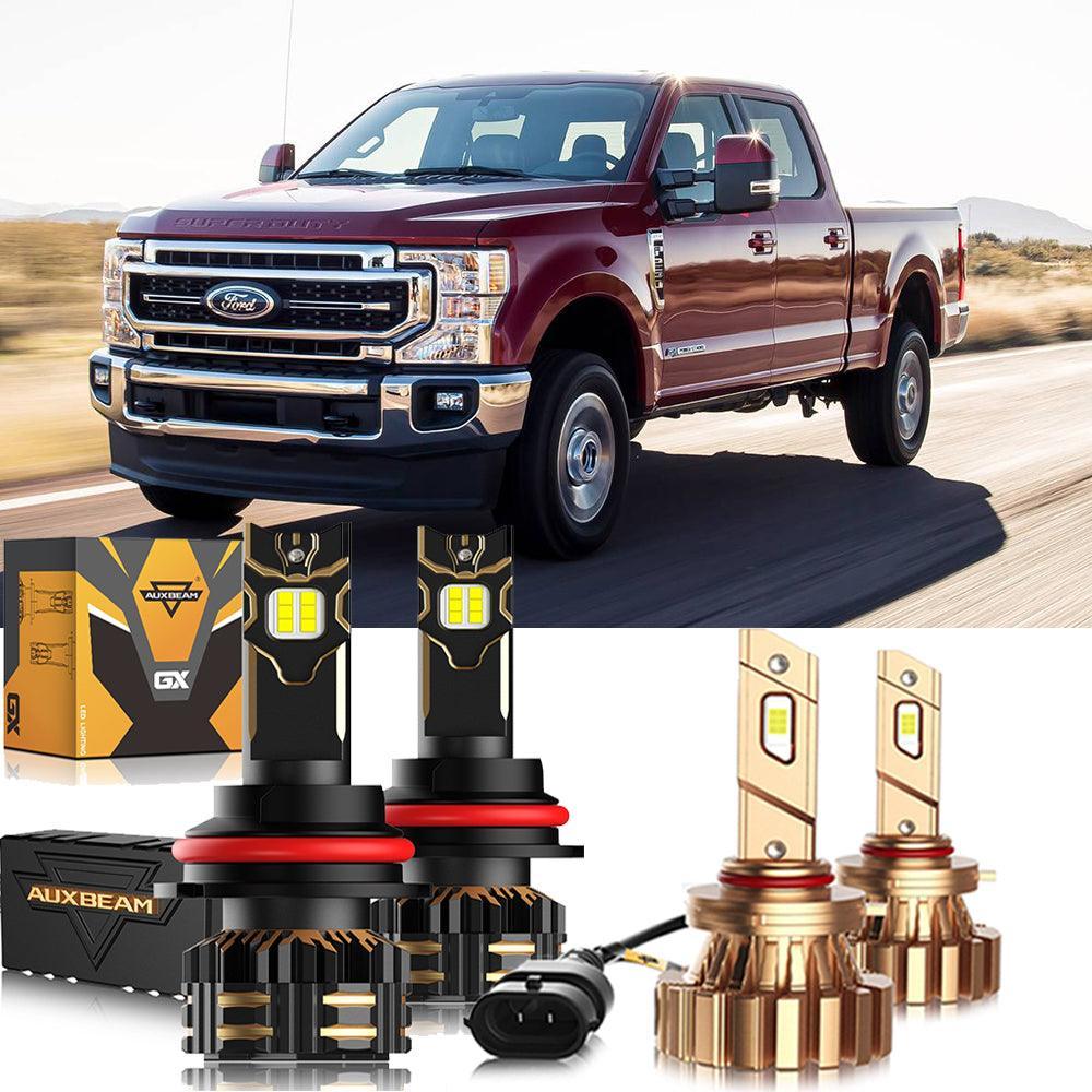 For 2000-2004 Ford F-350 Super Duty 9007 LED Headlight Bulbs - Image 19