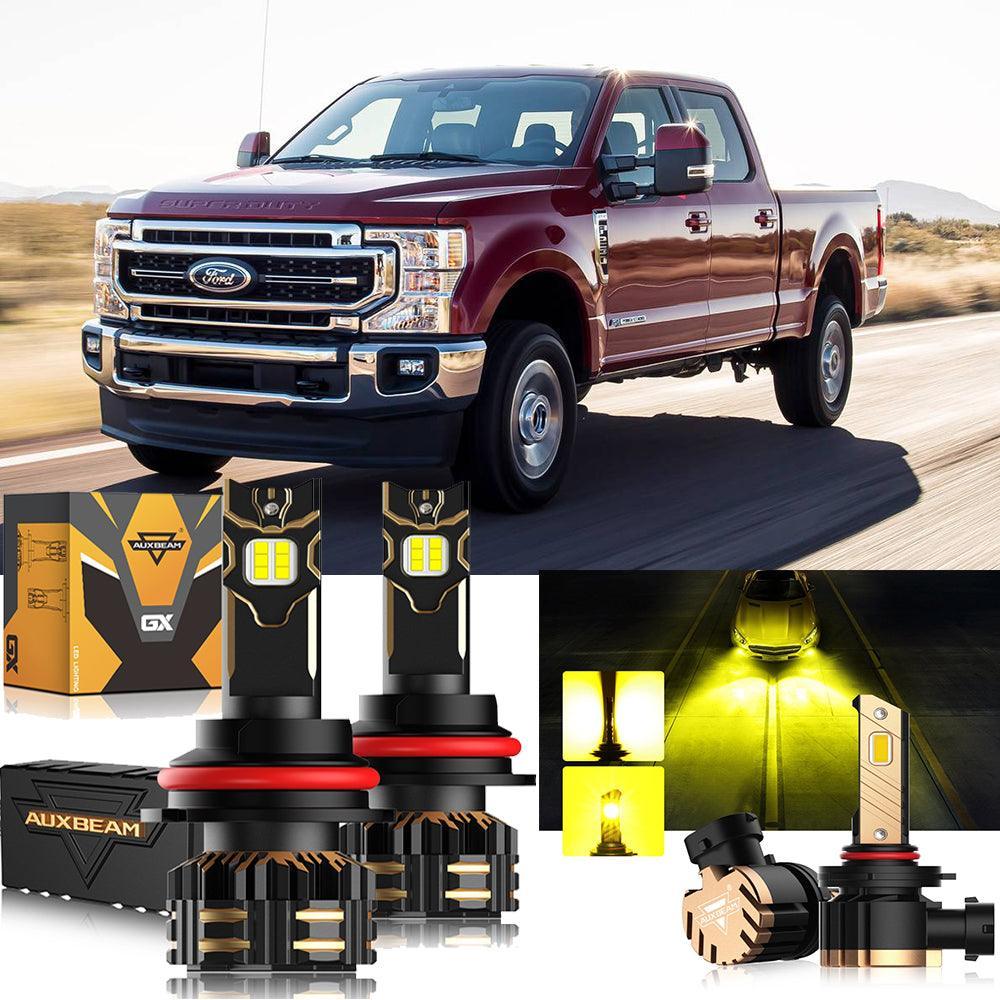 For 2000-2004 Ford F-350 Super Duty 9007 LED Headlight Bulbs - Image 8