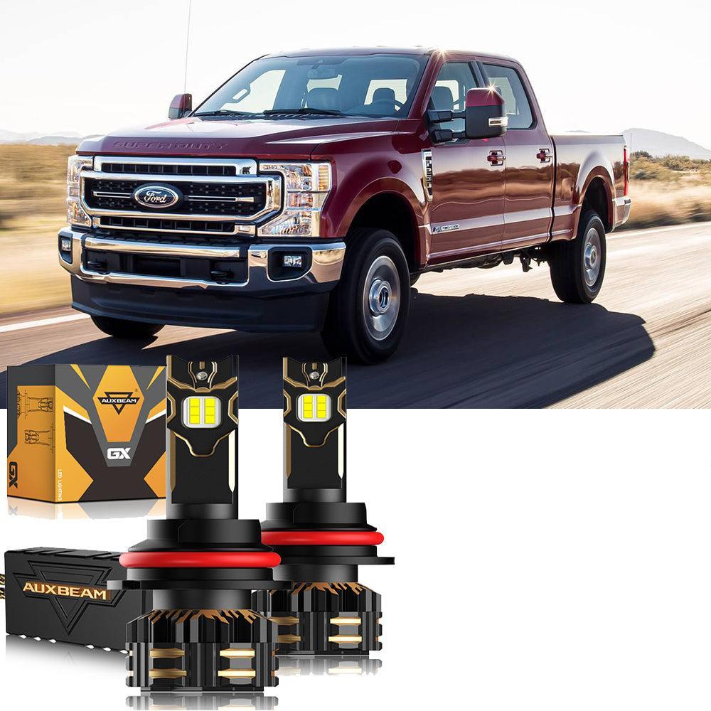 For 2000-2004 Ford F-350 Super Duty 9007 LED Headlight Bulbs - Image 9
