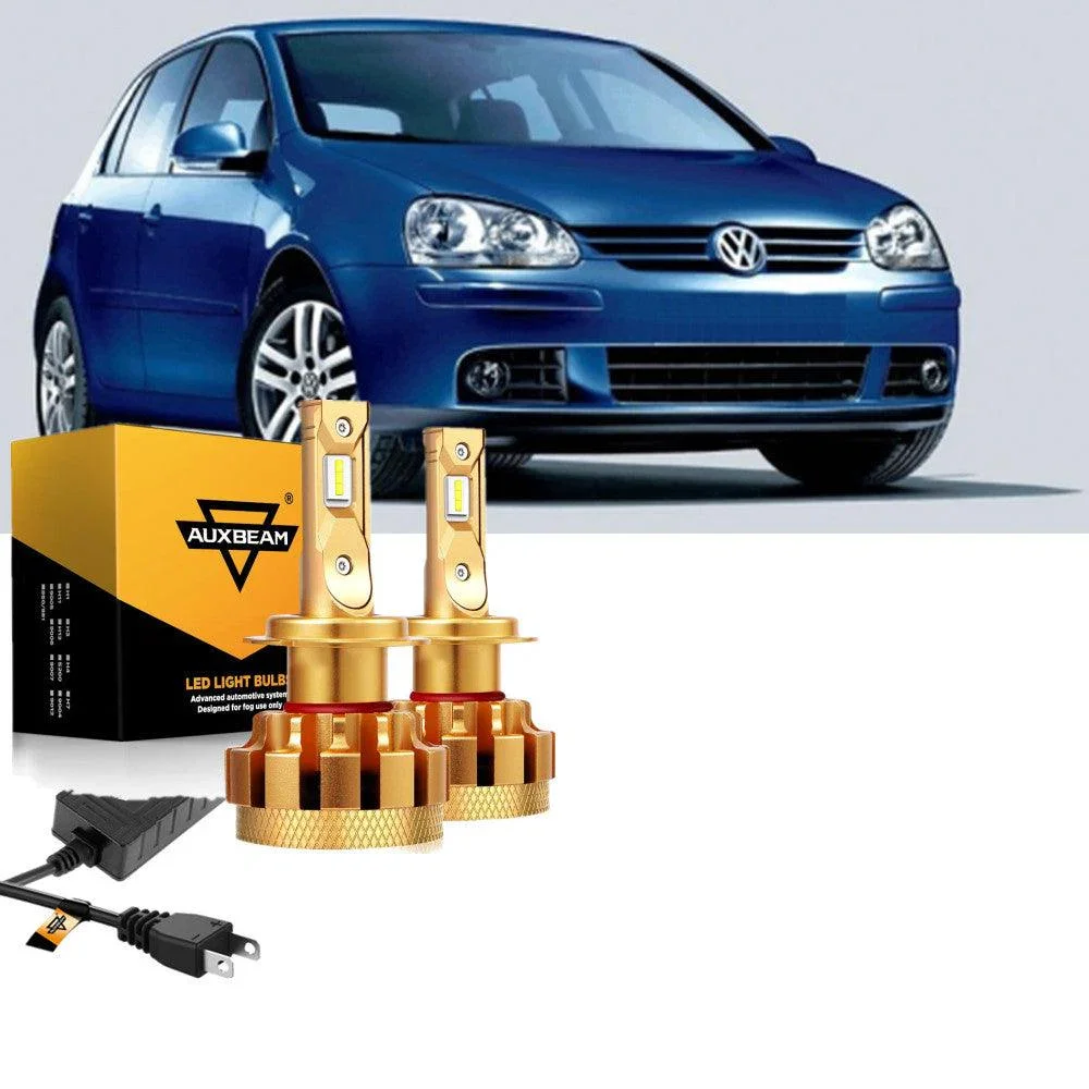 For 2000-2006 Volkswagen Golf F-16 Plus Series Automotive Grade 28000LM Hi-beam/Lo-beam/Fog Light Combo LED Light Bulbs - Image 10