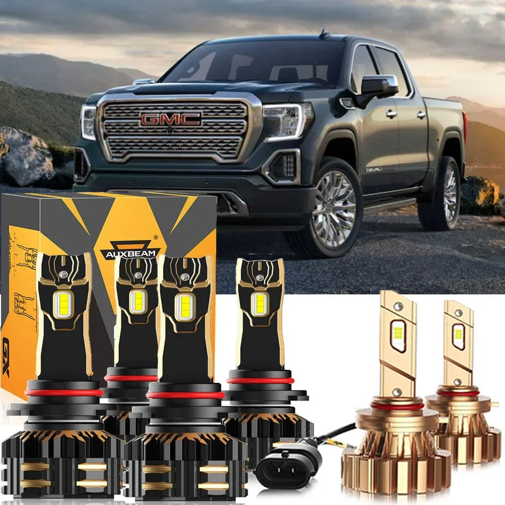 For 2003-2006 GMC Sierra 1500 9005 LED Headlight Bulbs Bundle - Image 10