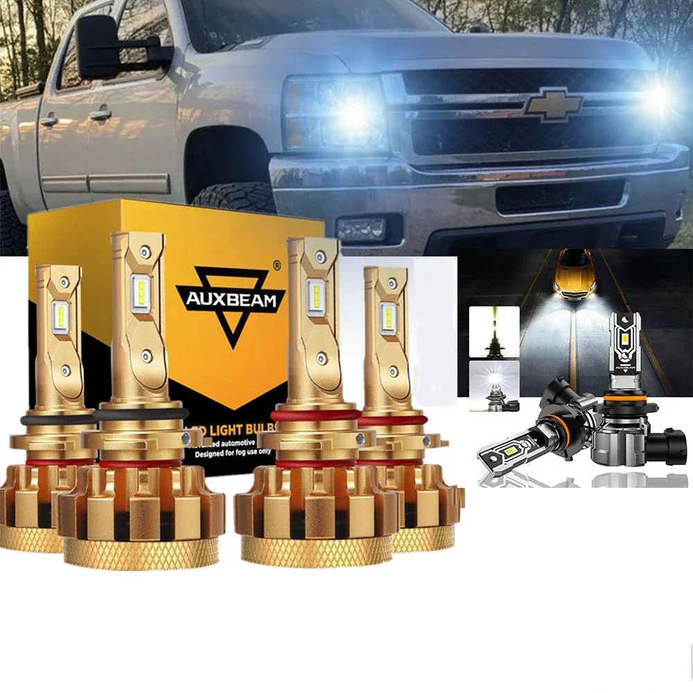 For 2003-2006 Chevrolet Silverado 2500 HD F-16 Plus Series Built-in Canbus Automotive Grade 14000LM LED Light Bulbs High Low Beam Bundle - Image 18