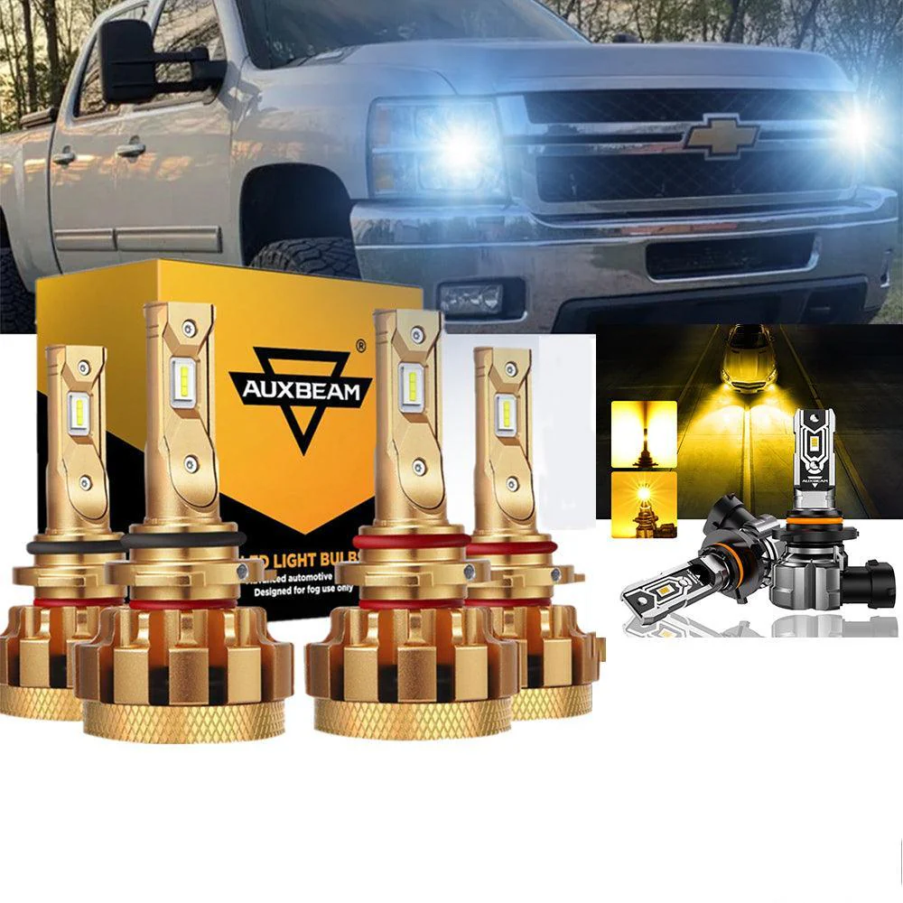For 2003-2006 Chevrolet Silverado 2500 HD F-16 Plus Series Built-in Canbus Automotive Grade 14000LM LED Light Bulbs High Low Beam Bundle - Image 19