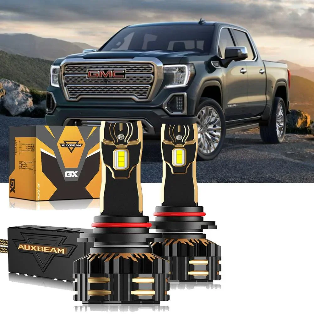 For 2003-2006 GMC Sierra 1500 9005 9006 LED Headlight Bulbs Bundle - Image 12