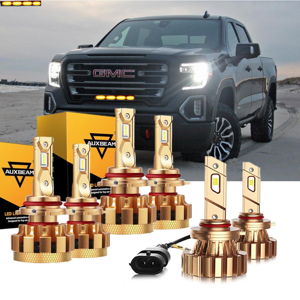 For 2003-2006 GMC Sierra 1500 (Denali) F-16 Plus Series Built-in Canbus Automotive Grade 14000LM LED Light Bulbs High Low Beam Bundle - Image 14