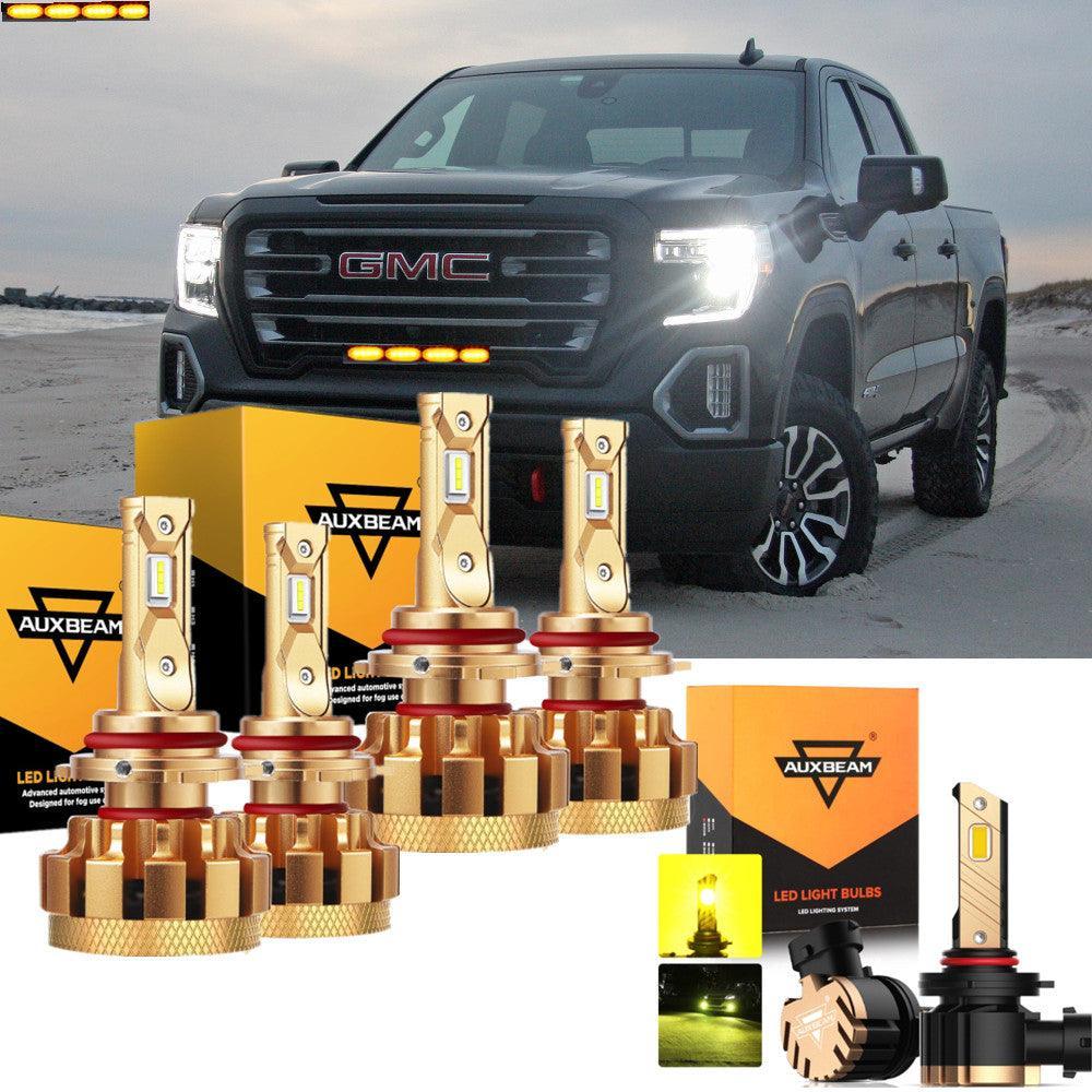 For 2003-2006 GMC Sierra 1500 (Denali) F-16 Plus Series Built-in Canbus Automotive Grade 14000LM LED Light Bulbs High Low Beam Bundle - Image 2