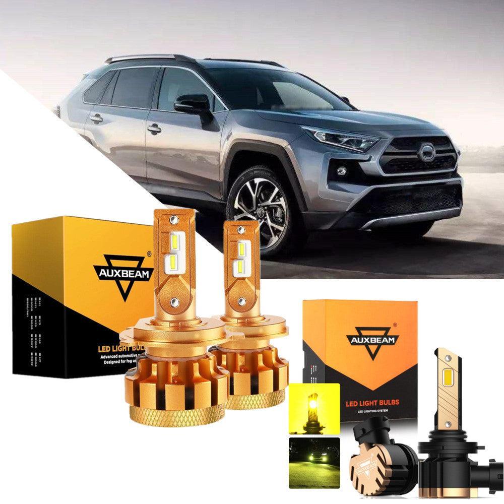 For 2004 Toyota RAV4 F-16 Plus Series Built-in Canbus Automotive Grade 14000LM LED Light Bulbs High Low Beam Bundle - Image 2