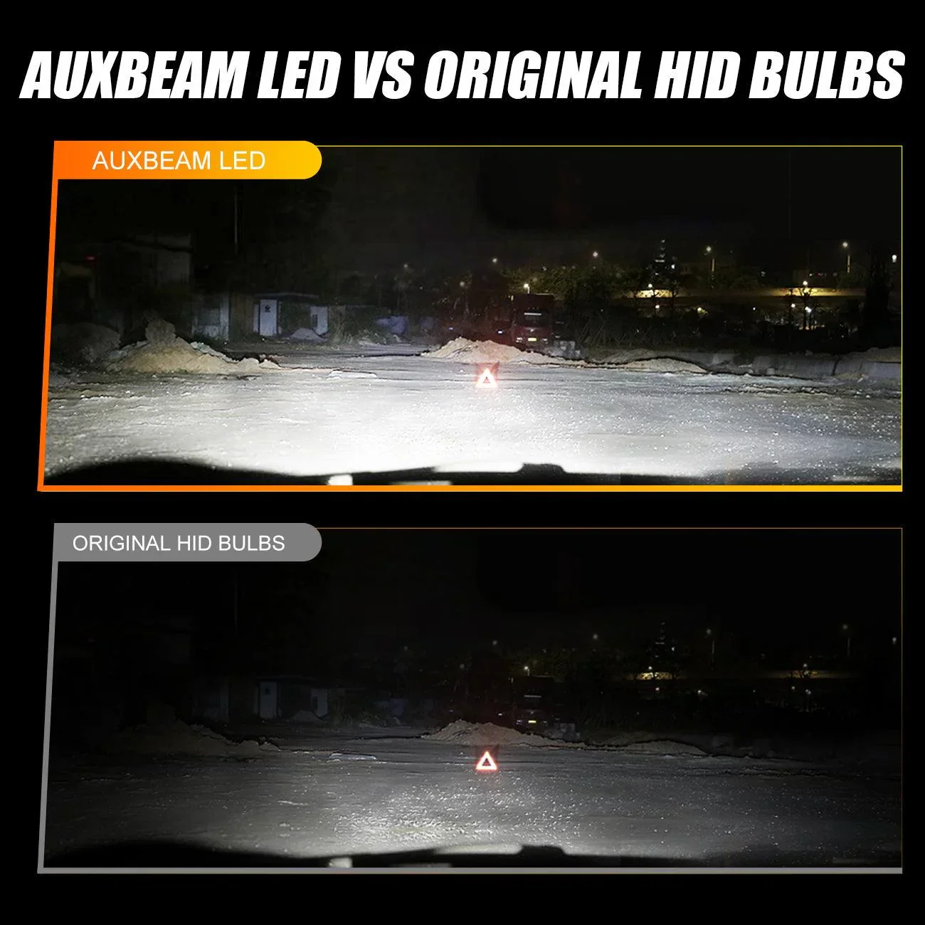 For 2005-2009 Mercedes-Benz CL65 AMG with HID headlamps LED Light Bulbs High Low Beam Bundle - Image 11