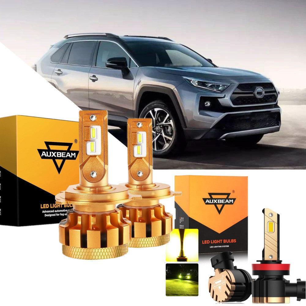 For 2005 Toyota RAV4 F-16 Plus Series Built-in Canbus Automotive Grade 14000LM LED Light Bulbs High Low Beam Bundle - Image 2