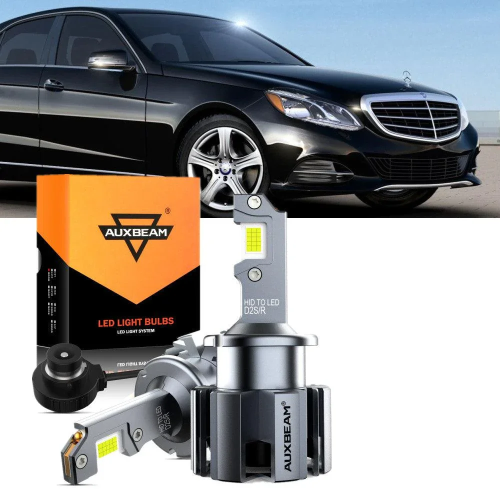 For 2006-2007 Mercedes-Benz E350 with HID headlamps LED Light Bulbs High Low Beam Bundle - Image 15