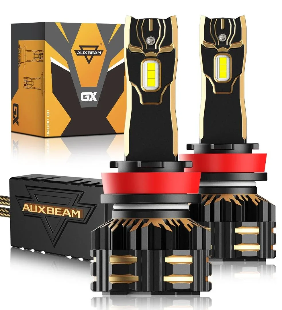 For 2007-2014 GMC Sierra 3500 HD 9005 H11 LED Headlight Bulbs Bundle - Image 14