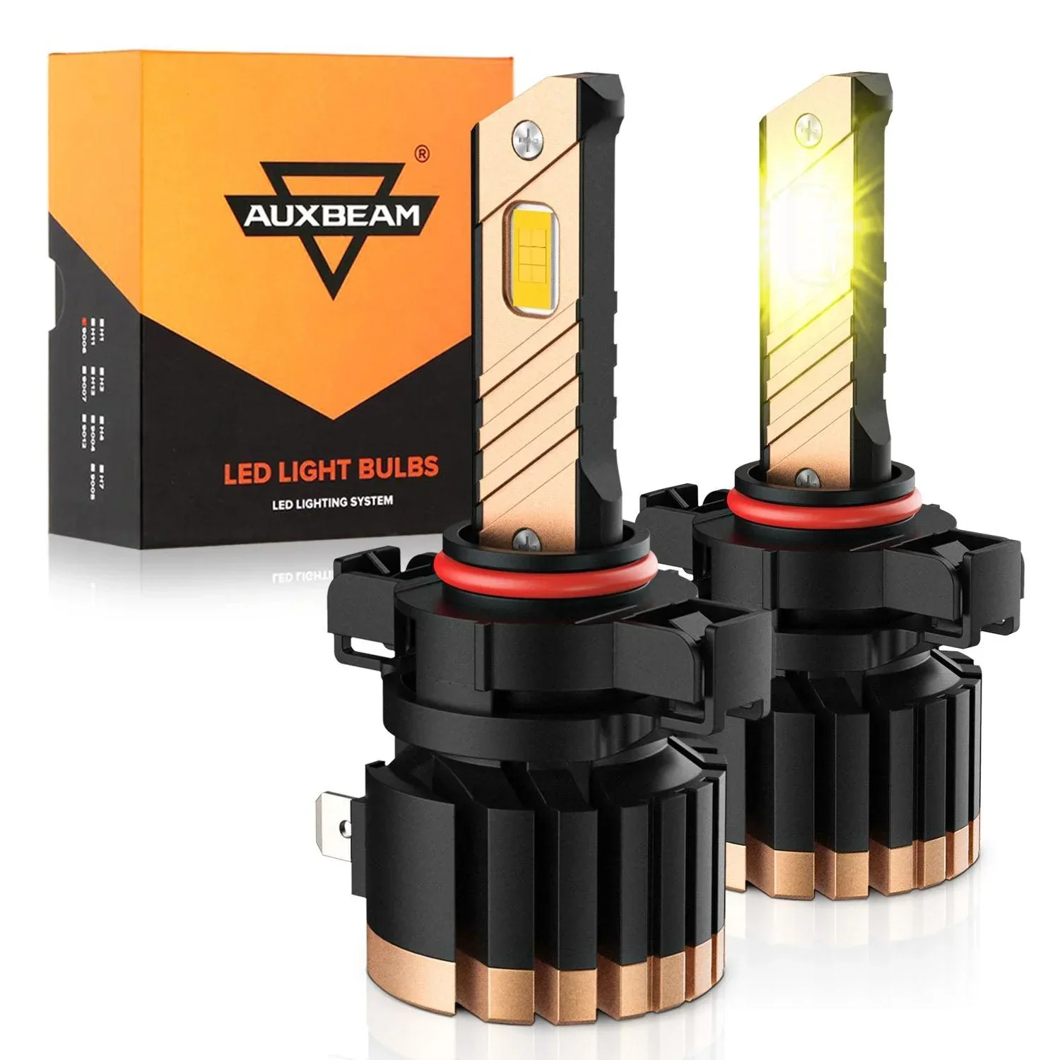 For 2007-2012 Ford Mustang Shelby GT500 H13 LED Headlight Bulbs - Image 14