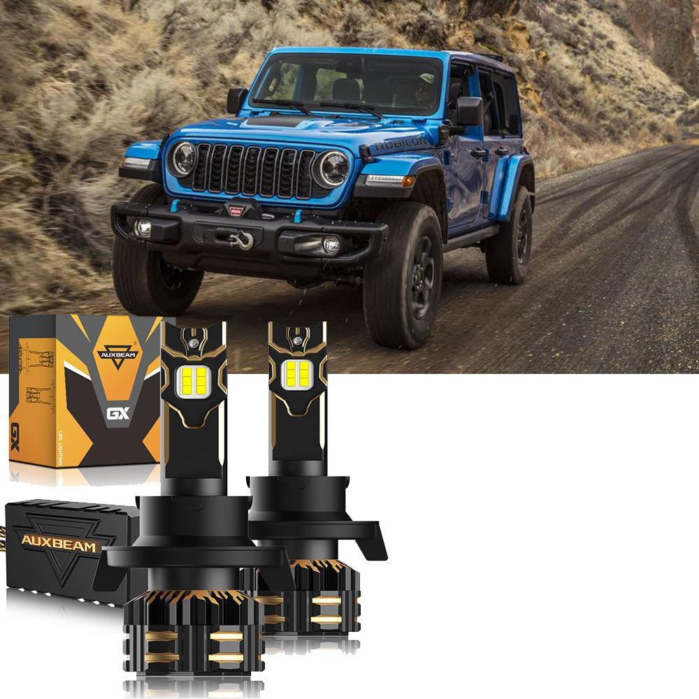 For 2007-2009 Jeep Wrangler H13 LED Headlight Bulbs - Image 12
