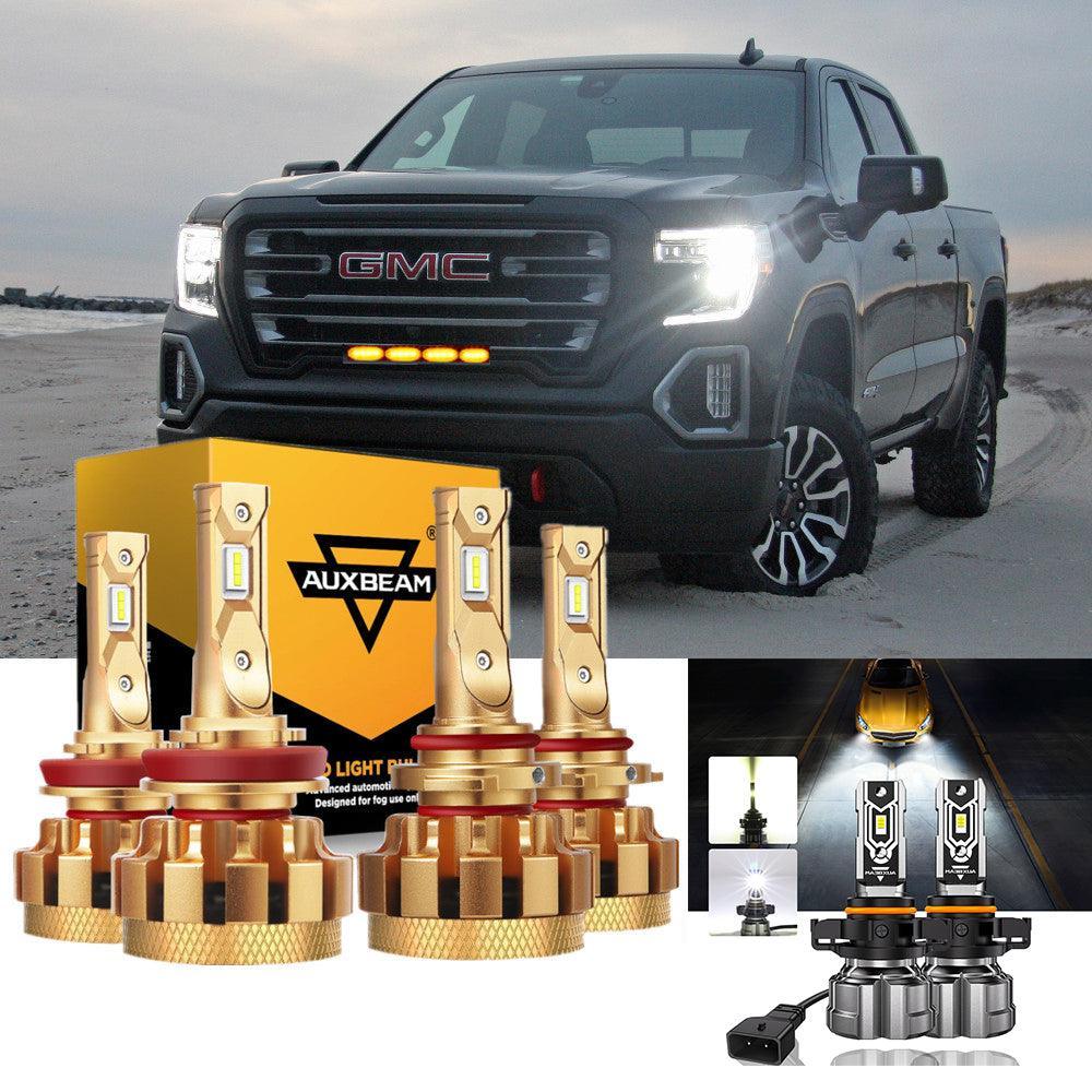 For 2007-2008 GMC Sierra 1500 (Denali SLE SLT WT) F-16 Plus Series Built-in Canbus Automotive Grade 14000LM LED Light Bulbs High Low Beam Bundle - Image 17