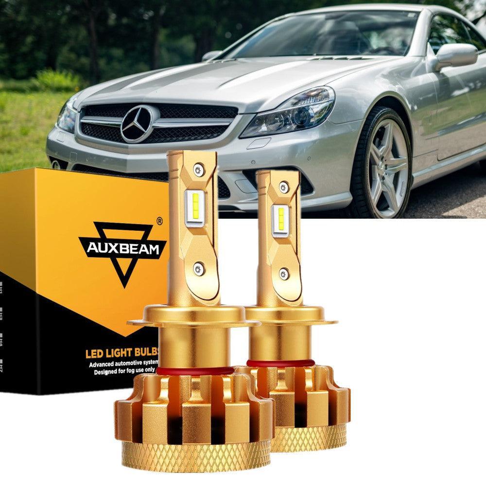 For 2007-2008 Mercedes-Benz SL550 with HID headlamps LED Light Bulbs High Low Beam Bundle - Image 8