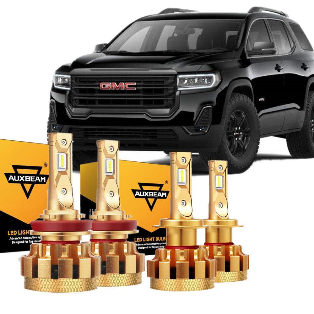 For 2007-2012 GMC Acadia F-16 Plus Series Built-in Canbus Automotive Grade 14000LM LED Light Bulbs High Low Beam Bundle - Image 11