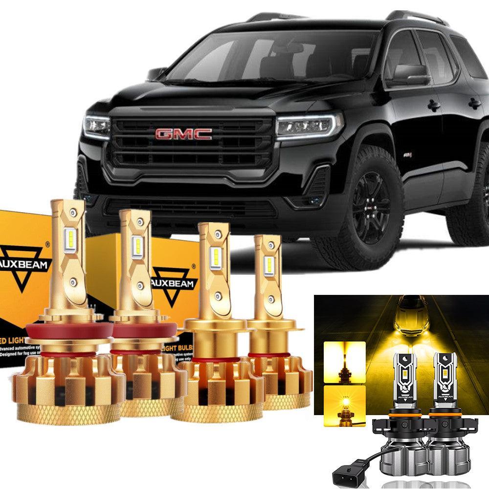 For 2007-2012 GMC Acadia F-16 Plus Series Built-in Canbus Automotive Grade 14000LM LED Light Bulbs High Low Beam Bundle - Image 18