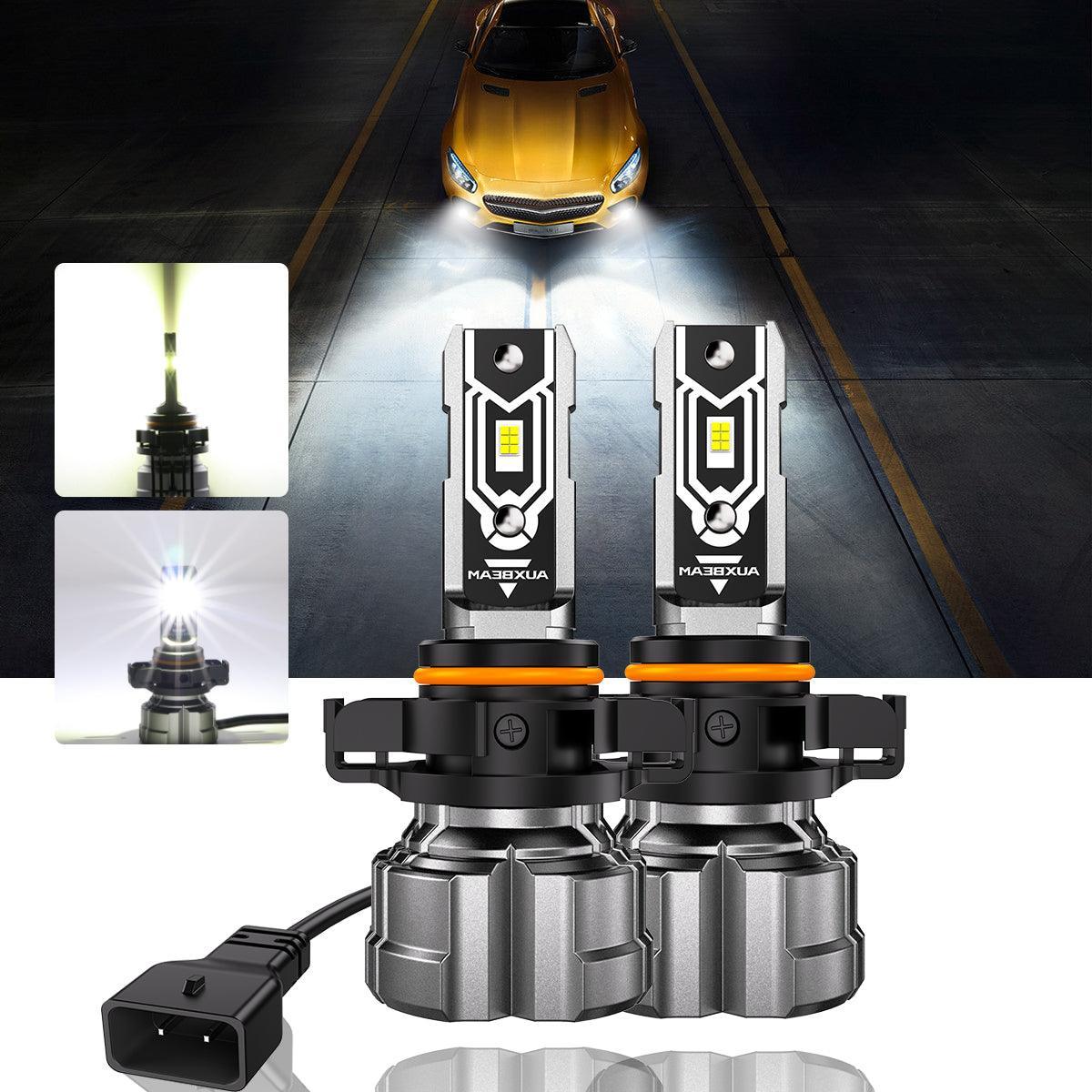 For 2007-2012 GMC Acadia F-16 Plus Series Built-in Canbus Automotive Grade 14000LM LED Light Bulbs High Low Beam Bundle - Image 20