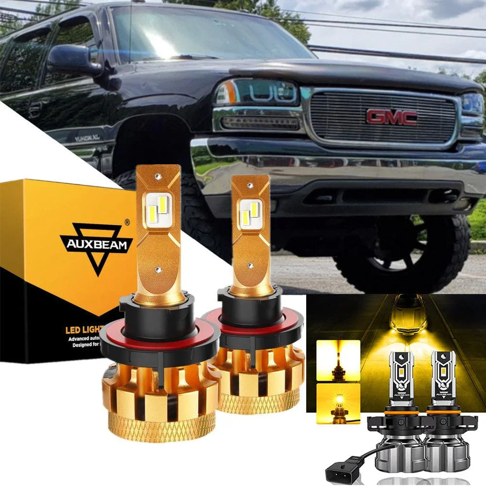 For 2007-2013 Yukon XL 2500 F-16 Plus Series Built-in Canbus Automotive Grade 14000LM LED Light Bulbs High Low Beam Bundle - Image 15