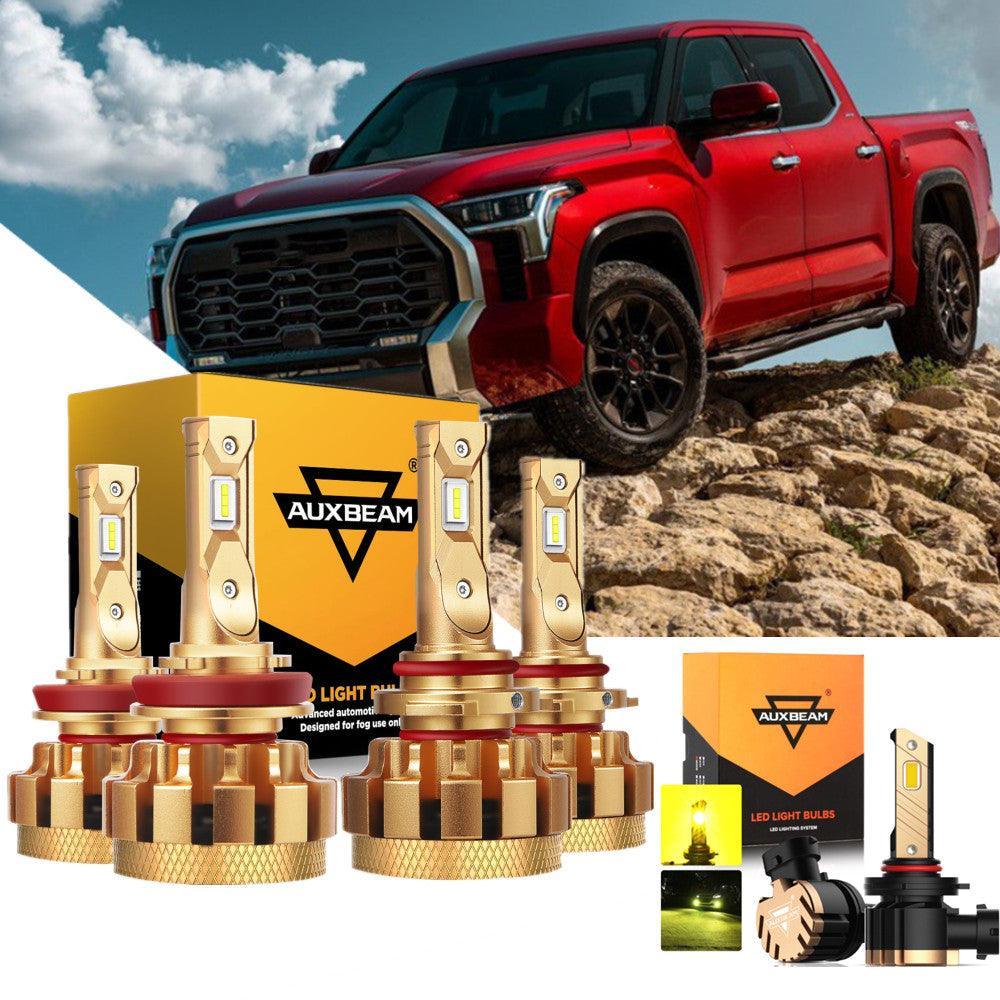 For 2007-2013 Toyota Tundra F-16 Plus Series Built-in Canbus Automotive Grade 14000LM LED Light Bulbs High Low Beam Bundle - Image 2