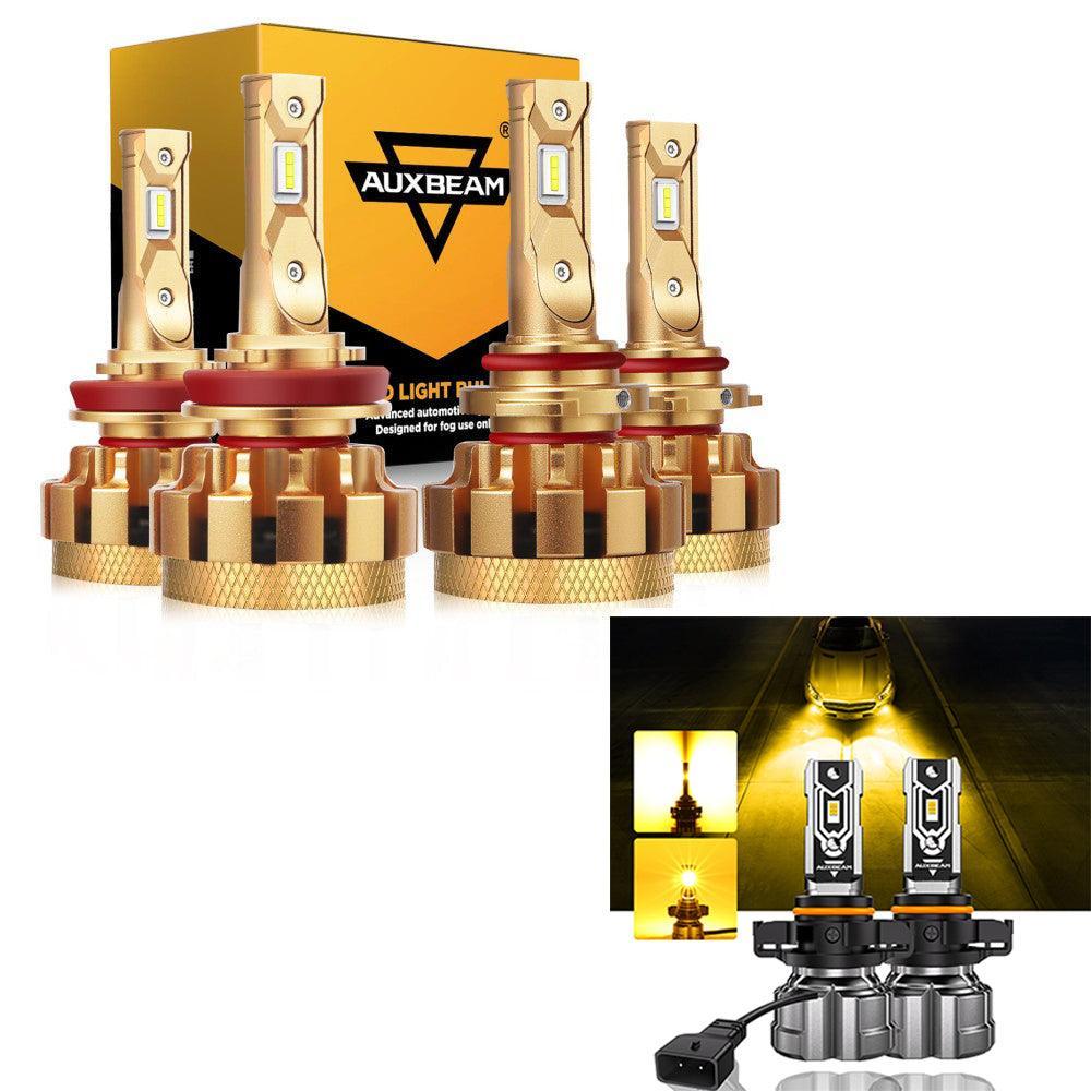 For 2007-2014 GMC Sierra 2500 HD F-16 Plus Series Built-in Canbus Automotive Grade 14000LM LED Light Bulbs High Low Beam Bundle - Image 18