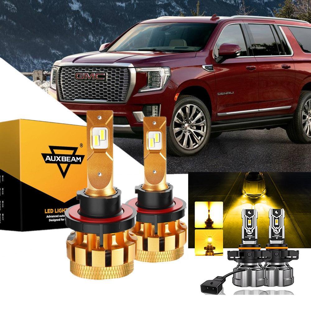 For 2007-2014 GMC Yukon F-16 Plus Series Built-in Canbus Automotive Grade 14000LM LED Light Bulbs High Low Beam Bundle - Image 17