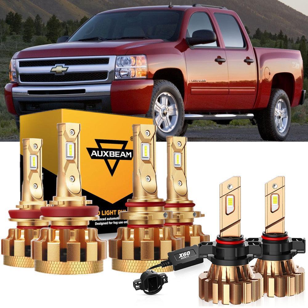 For 2007-2015 Chevrolet Silverado 1500 F-16 Plus Series Built-in Canbus Automotive Grade 14000LM LED Light Bulbs High Low Beam Bundle - Image 16