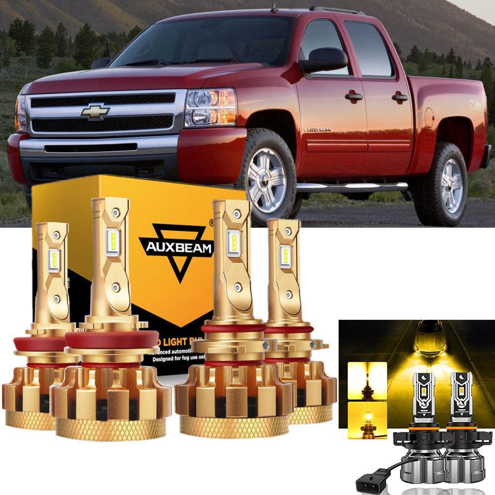 For 2007-2015 Chevrolet Silverado 1500 F-16 Plus Series Built-in Canbus Automotive Grade 14000LM LED Light Bulbs High Low Beam Bundle - Image 19