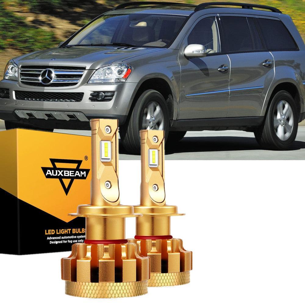 For 2007-2016 Mercedes-Benz GL450 with Halogen Headlamps F-16 Plus Series Built-in Canbus LED Light Bulbs High Low Beam Bundle - Image 9