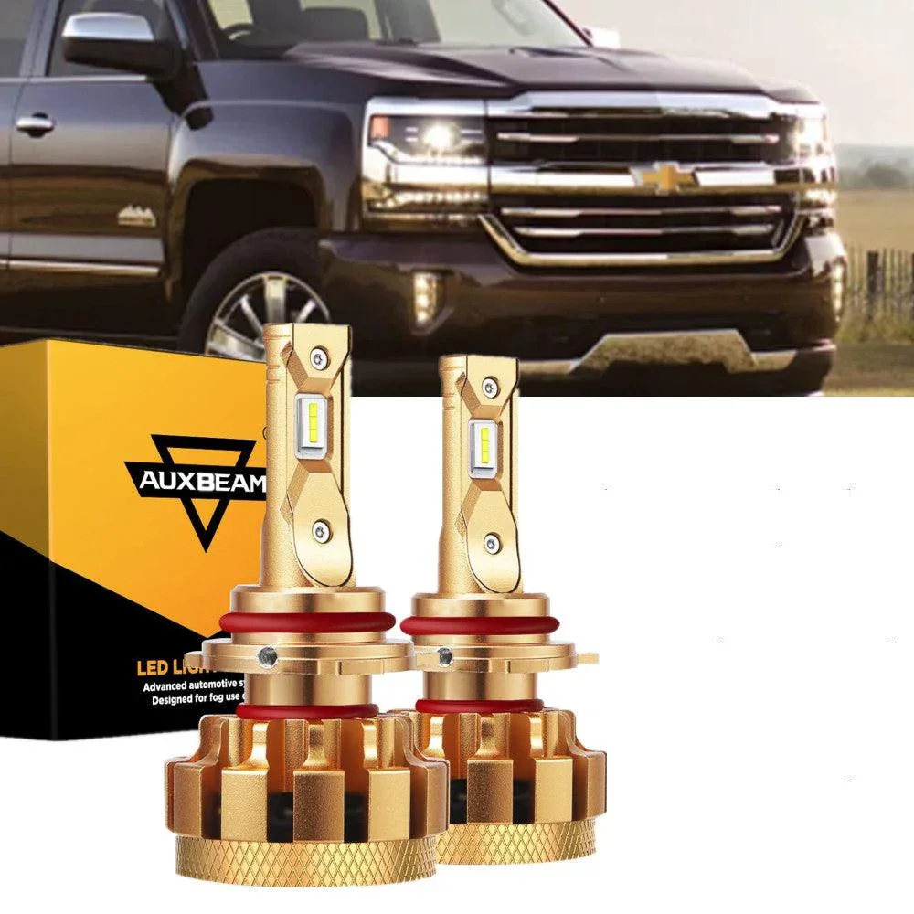 For 2007-2019 Chevrolet Silverado 2500 HD F-16 Plus Series Built-in Canbus Automotive Grade 14000LM LED Light Bulbs High Low Beam Bundle - Image 11