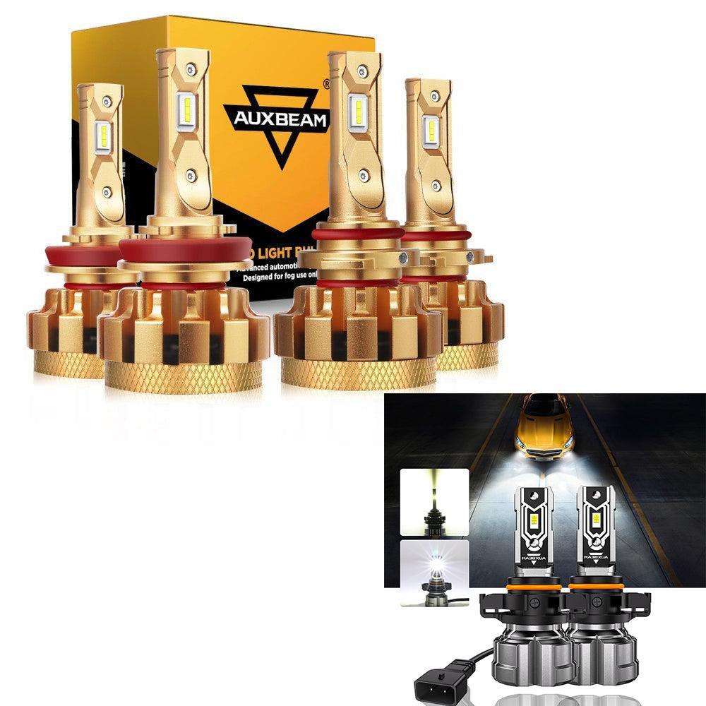 For 2007 Chevrolet Silverado 3500 F-16 Plus Series Built-in Canbus Automotive Grade 14000LM LED Light Bulbs High Low Beam Bundle - Image 18