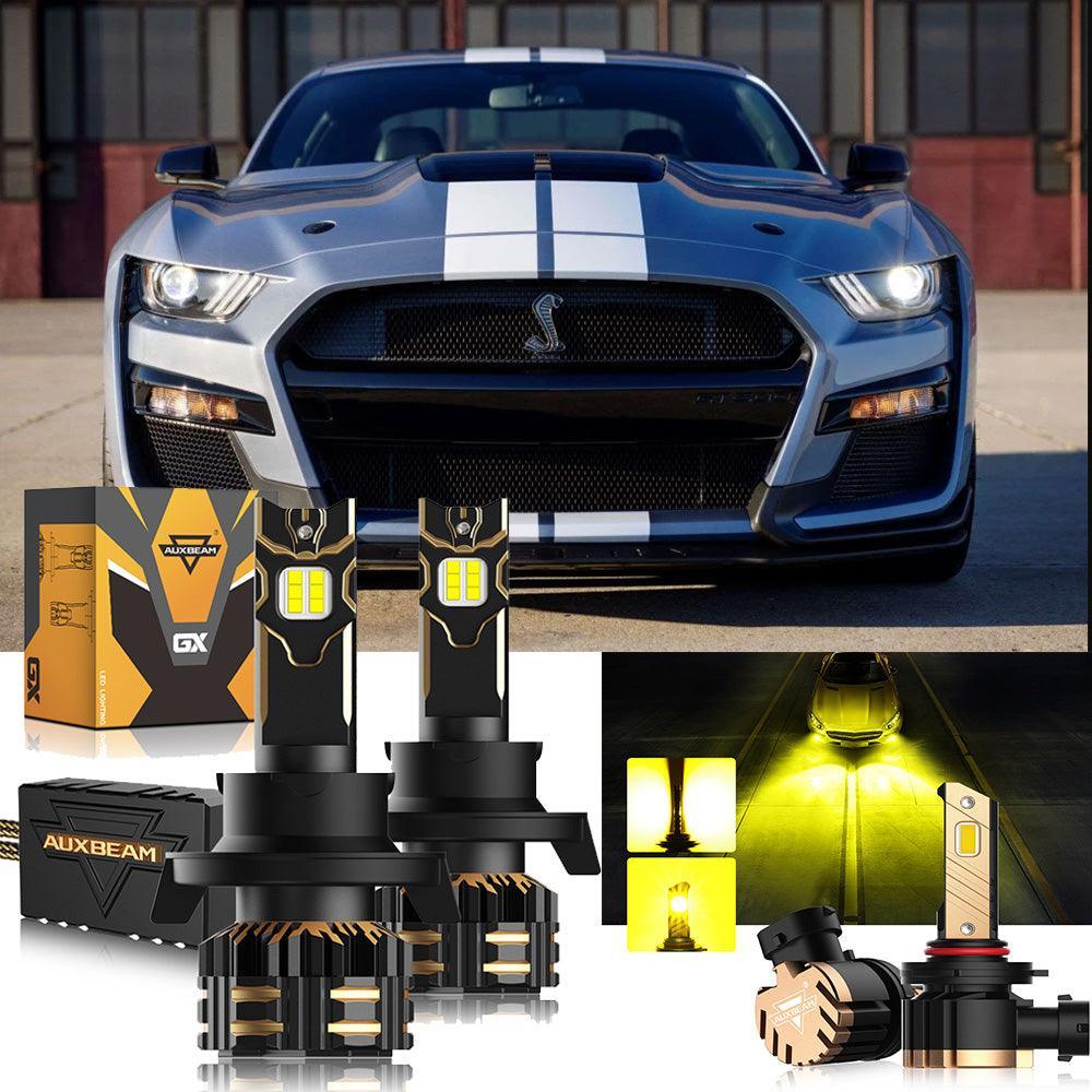 For 2007 Ford Mustang Shelby GT H13 LED Headlight Bulbs - Image 11