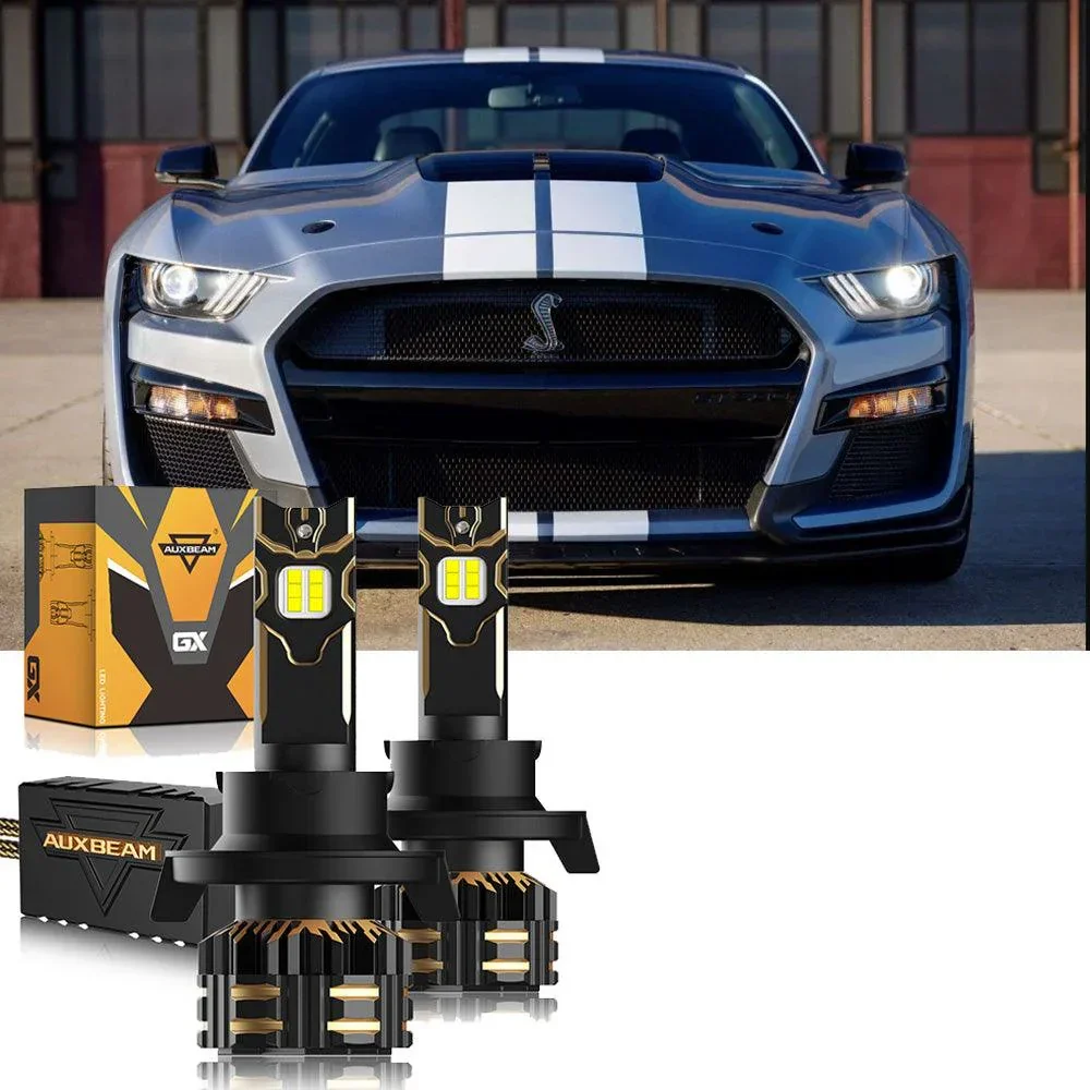 For 2007 Ford Mustang Shelby GT H13 LED Headlight Bulbs - Image 12