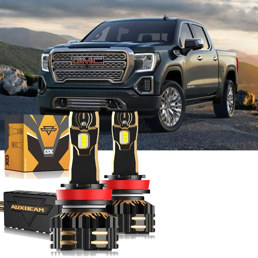 For 2007 GMC Sierra 1500 9005 H11 LED Headlight Bulbs Bundle - Image 13