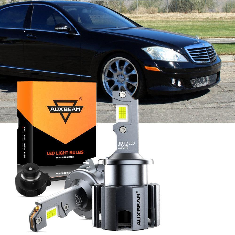For 2008 Mercedes-Benz R550 with HID headlamps LED Light Bulbs High Low Beam Bundle - Image 15