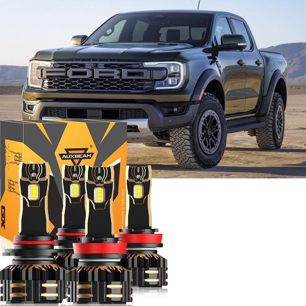 For 2019 Ford Ranger 9005 H11 LED Headlight Bulbs Bundle - Image 12