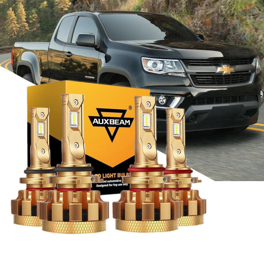 For 2010-2012 Chevrolet Colorado F-16 Plus Series Built-in Canbus Automotive Grade 14000LM LED Light Bulbs High Low Beam Bundle - Image 10