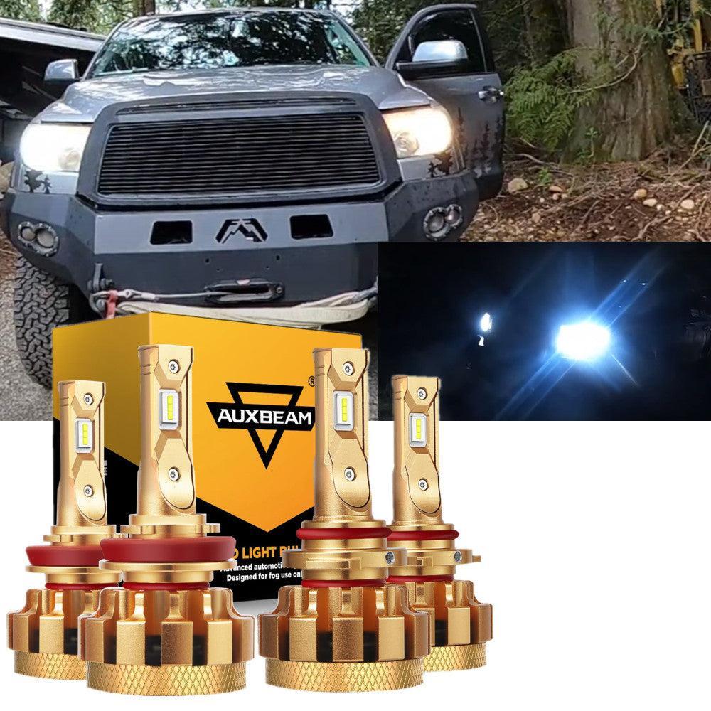For 2010 Toyota Tundra F-16 Plus Series Built-in Canbus Automotive Grade 14000LM LED Light Bulbs High Low Beam Bundle - Image 10